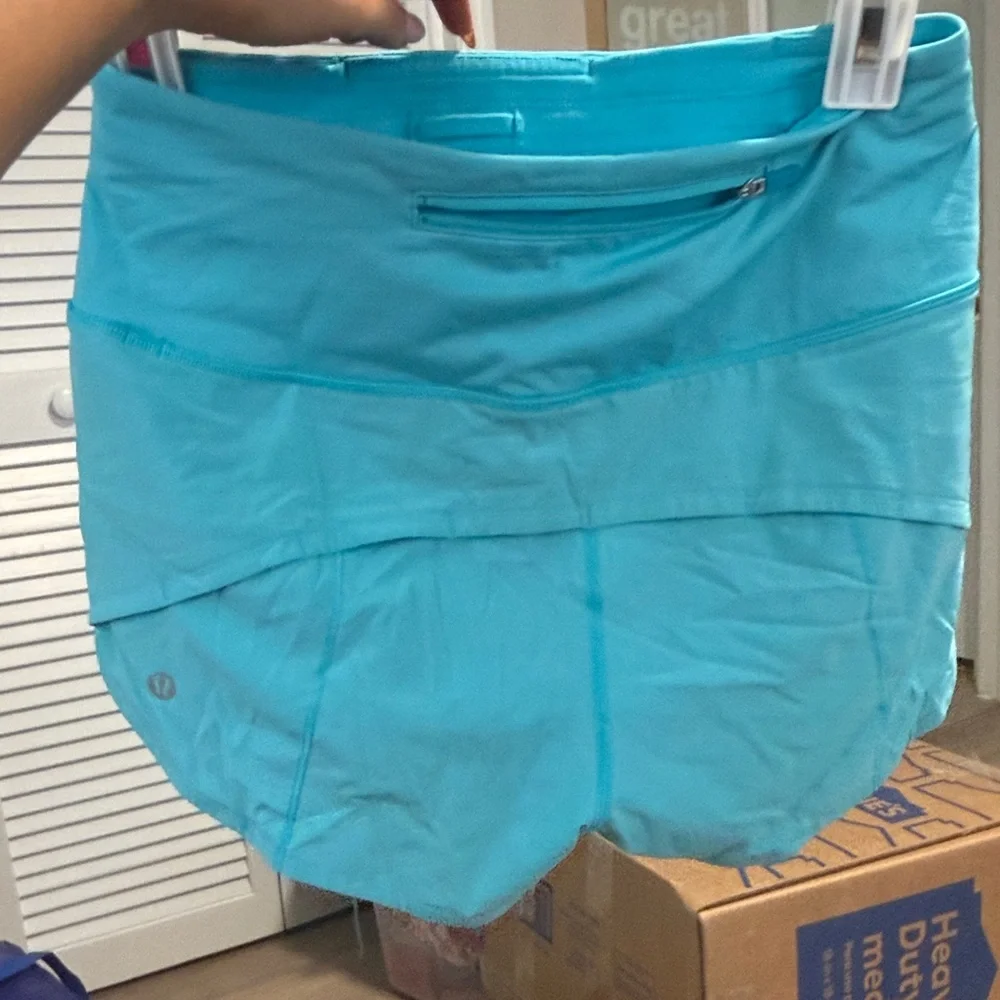 lululemon athletica Turquoise Athletic Shorts - Picture 3 of 3